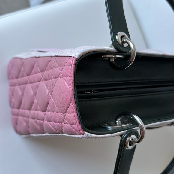 ❌SOLD❌ LIMITED EDITION* Tri-Color Cannage Lady Dior Bag - Picture 8 of 17